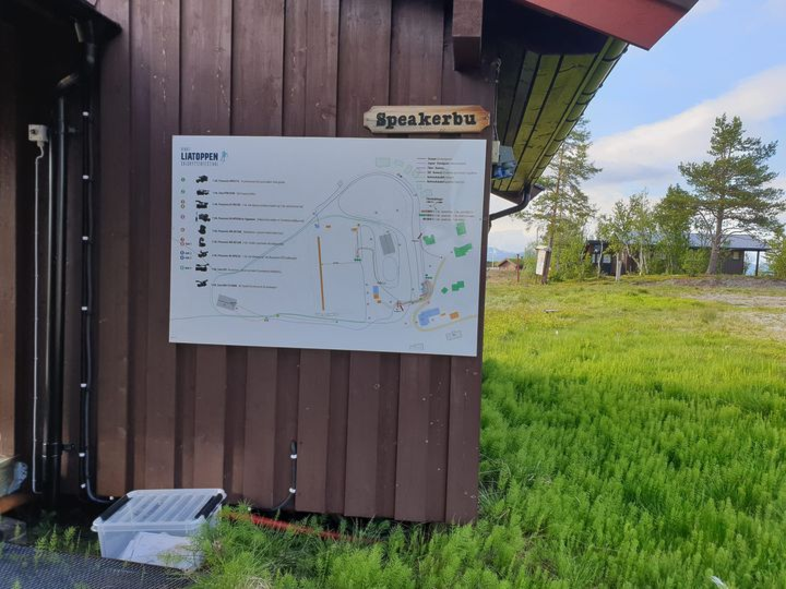 Løyper på Liatoppen ligger ute til søndag 9/6-2024 kl. 16.
